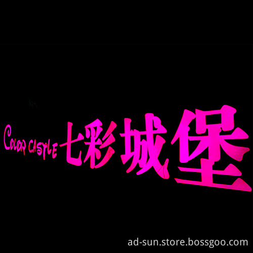 Full Lit LED Acrylic Channel Sign for Billboard Desplay Advertising